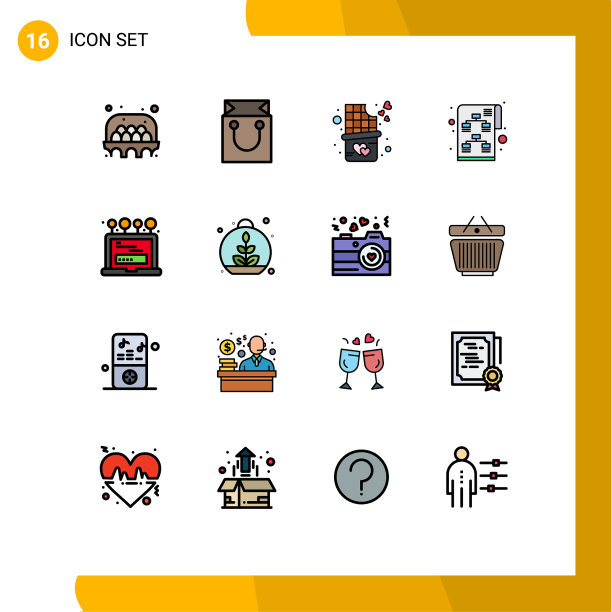 移动界面平色填充线设置16图片下载