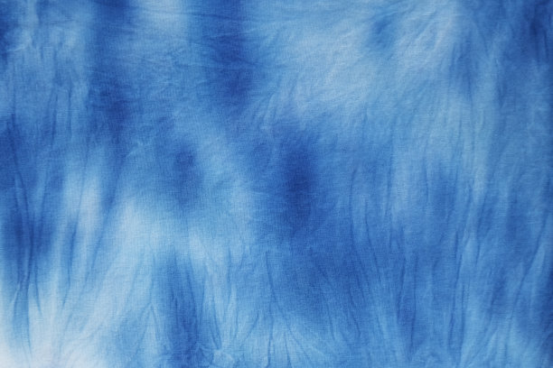 蓝色抽象手绘扎染纹理图片下载