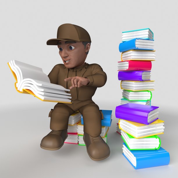 3D卡通送货司机图片下载