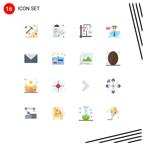 通用图标符号组16现代扁平图片下载