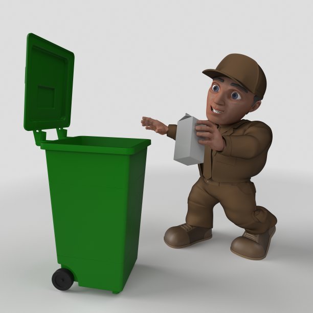 3D卡通送货司机图片下载