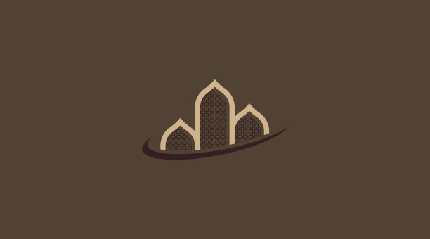 Ramadhan标志概念向量。图片下载