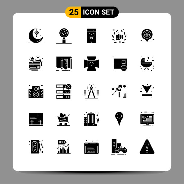 通用图标符号组25现代立体图片下载