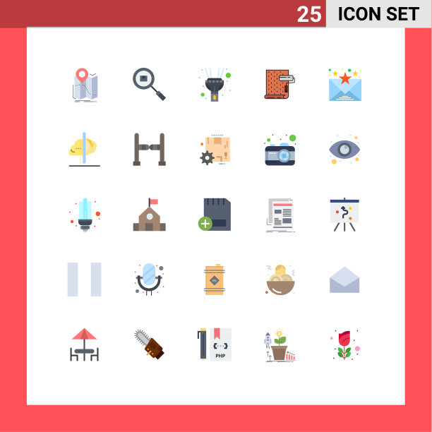 现代套25平色象形文字的图片下载