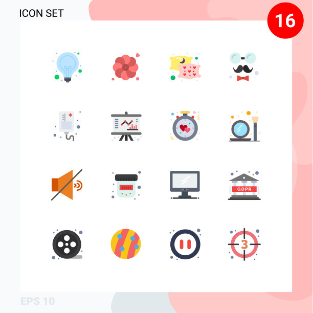 现代设16平色和符号等图片下载