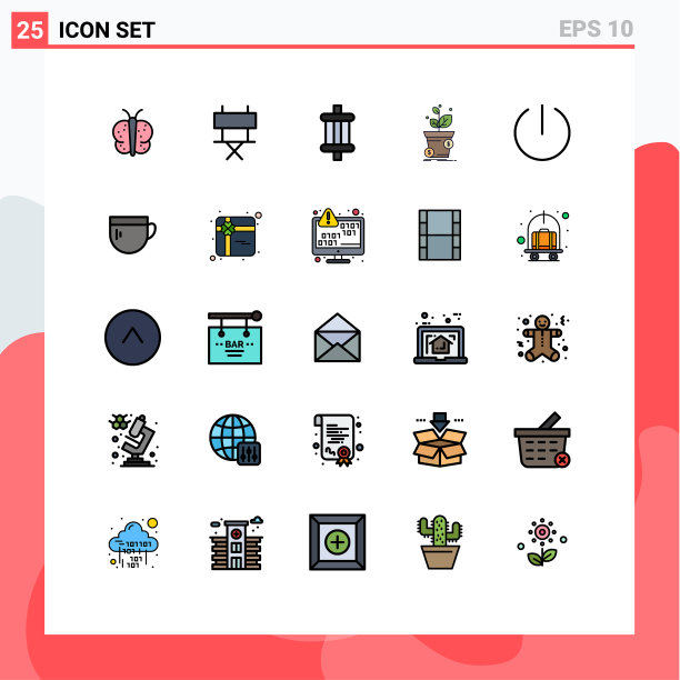 填充线平色包25通用图片下载