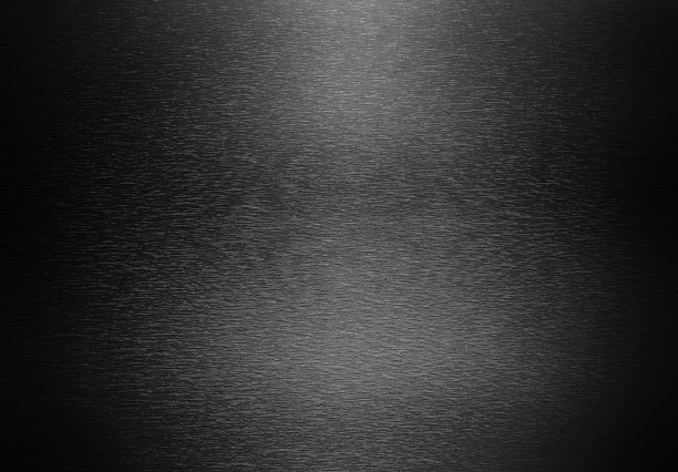 黑色金属渐变纹理背景与水平突出图片下载