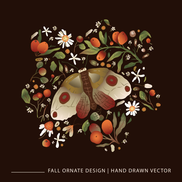 秋林贺卡图片下载