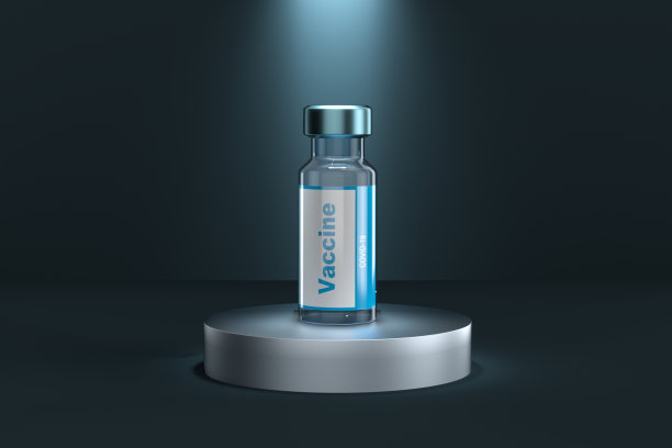 2019冠状病毒疫苗，3d渲染图片下载
