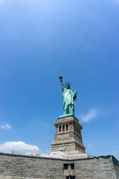 看看纽约的象征，自由女神像图片下载