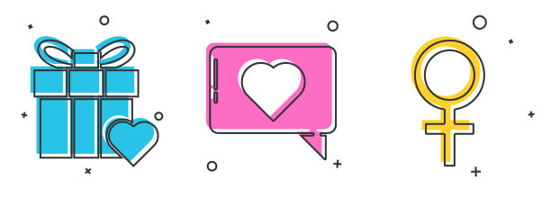 套装礼盒，心似心，心似女图片下载