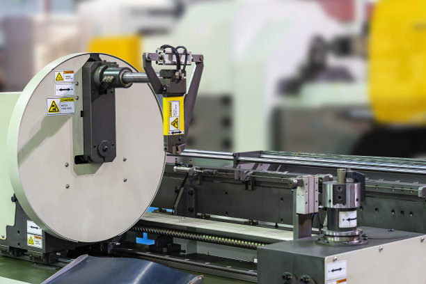 数控混合自动弯丝机的线材或管材的上下料段旋转加长臂手柄图片下载