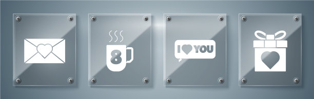 用我的爱集礼盒和心言泡泡图片下载