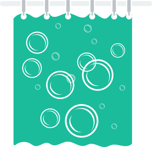 浴帘的图标图片下载