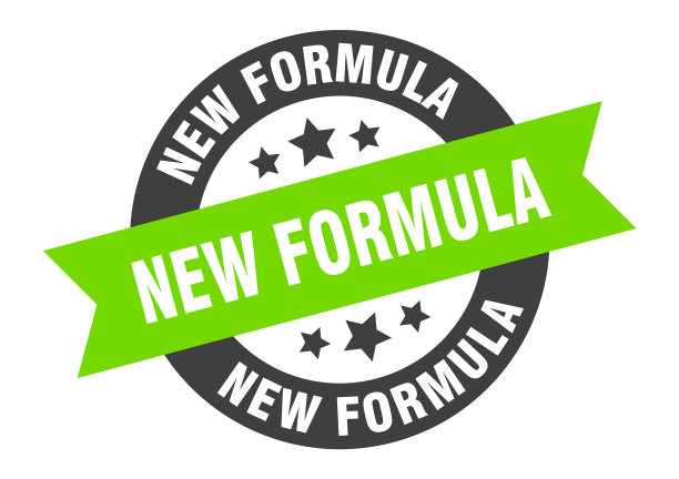 新配方标志圆丝带贴纸隔离标签图片下载