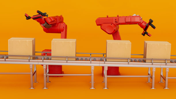 自动包装服务和包裹运输系统图片下载