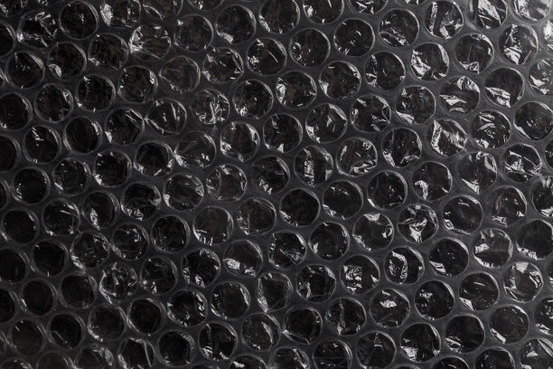 深色气泡膜特写纹理背景图片下载
