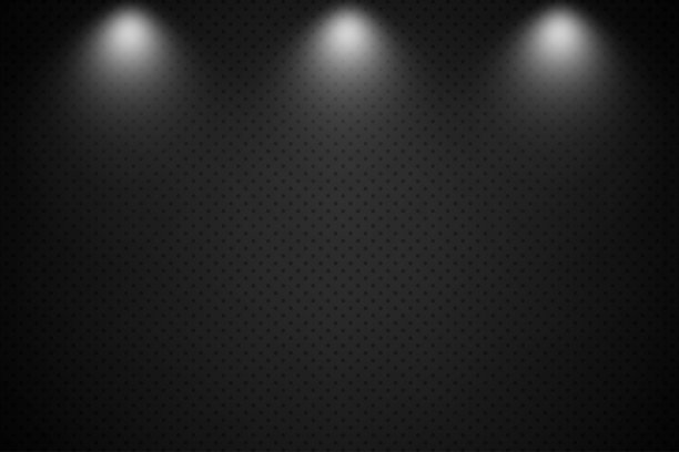 抽象的黑色背景与聚光灯图片下载