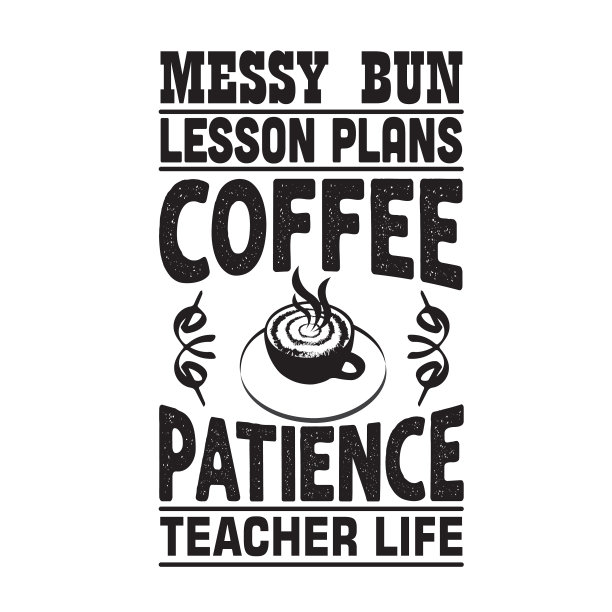 咖啡报价和说凌乱的面包课计划图片下载