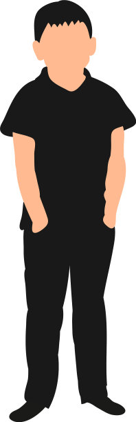 孤立的轮廓baboy图片下载