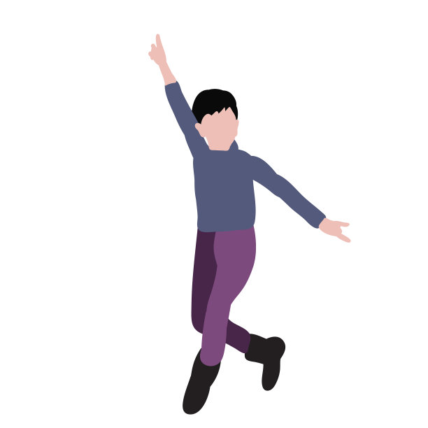 孩子在平底式友谊男孩跳跃图片下载