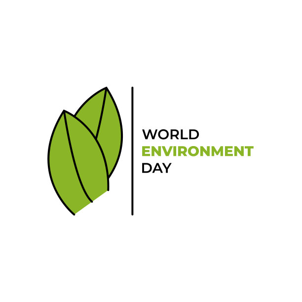 世界生态旗帜或生态卡片图片下载