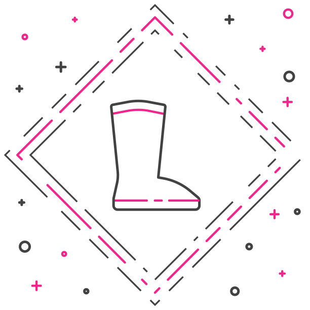 线水橡胶启动图标隔离在白色图片下载