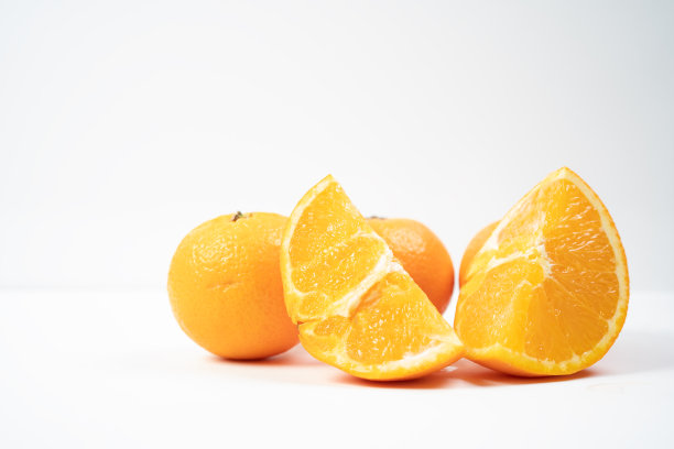 白色背景上的橙色图片下载