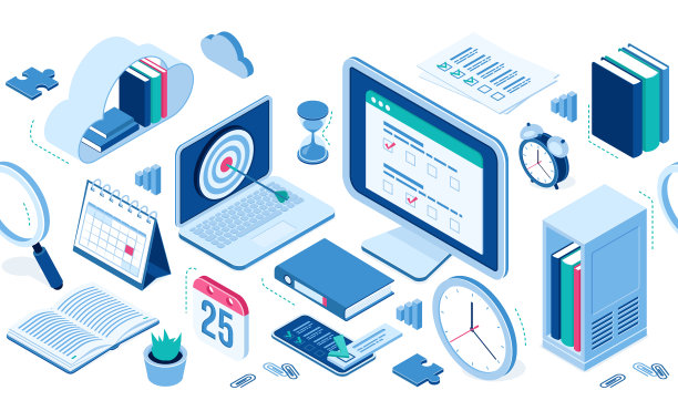 等距图标信息图形元素的网站图片下载