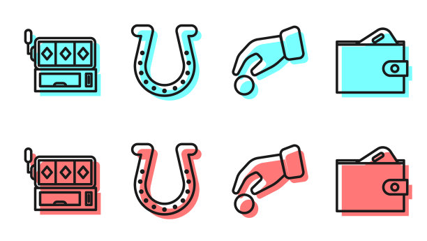 设线手握赌场筹码老虎机图片下载