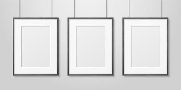 3d现实三a4黑色木制简单图片下载