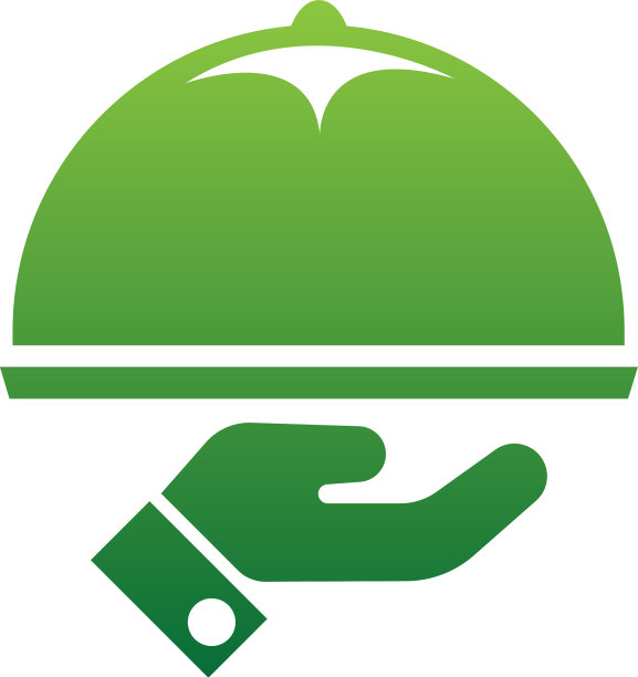 食品服务图标标志图片下载