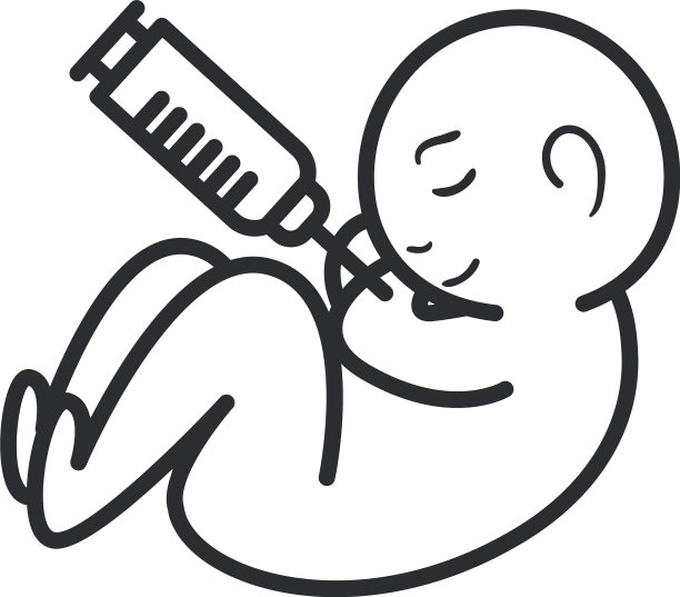 浴用医用注射线造型图标图片下载