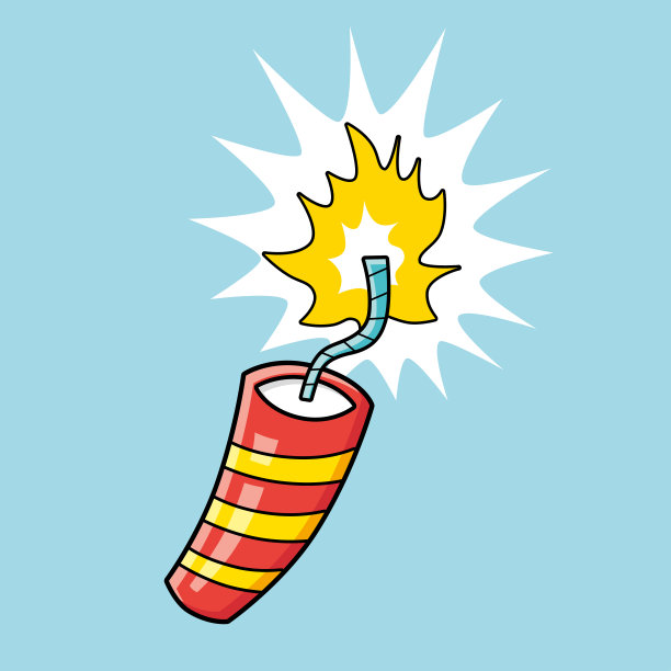 爆竹向量图片下载