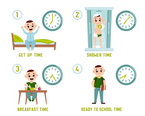 男孩每天早上图片下载