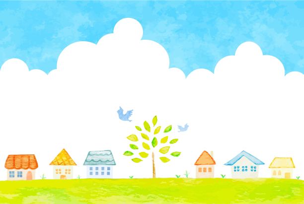 水彩镇scenery98图片下载