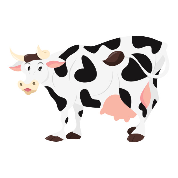 卡通奶牛图片下载
