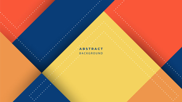 抽象现代背景与剪纸风格和柔和的颜色图片下载