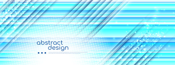 抽象背景与水平蓝线股票插图图片下载