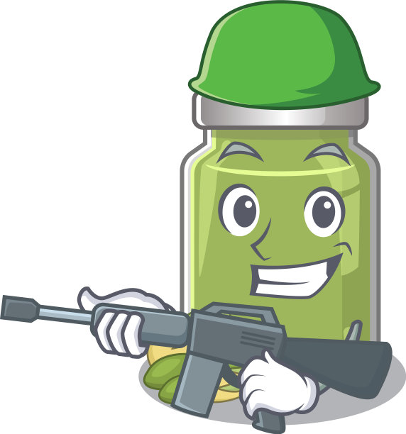 一个可爱的图片开心果黄油军队图片下载