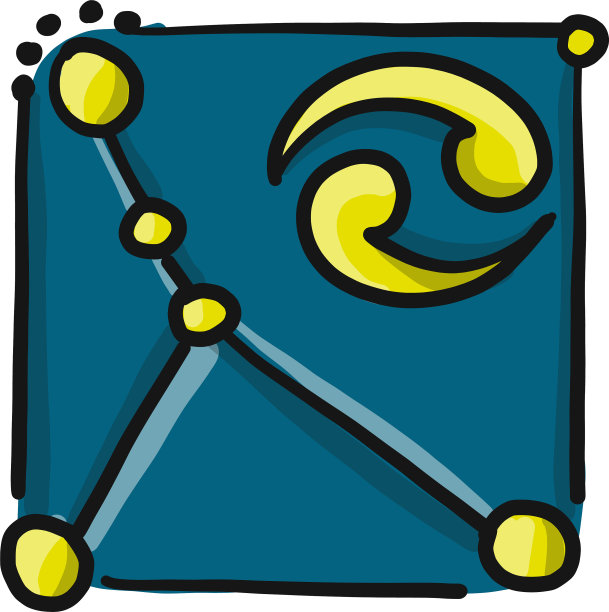 巨蟹座是宇宙中明亮的星星图片下载