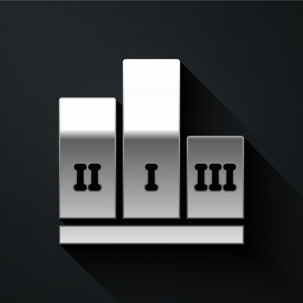 银牌超过体育冠军领奖台图标图片下载