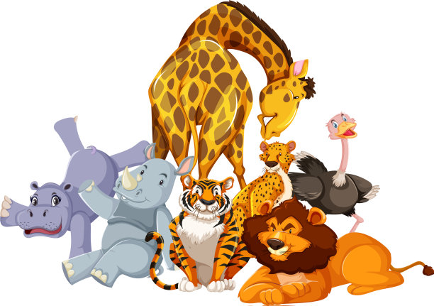 群野生动物图片下载