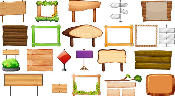 设置各种类型的招牌横幅图片下载