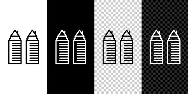 在dnipro设置两个高层住宅楼图片下载