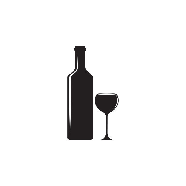 葡萄酒杯图标套装图片下载