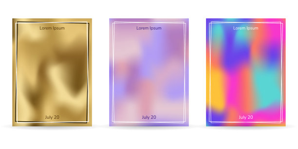 流体颜色背景模糊背景海报图片下载