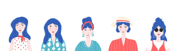 组肖像图片下载