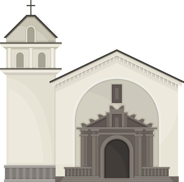 当地教堂建筑作为厄瓜多尔的属性图片下载