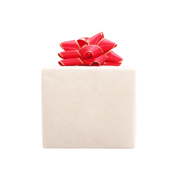 礼物盒孤立图片下载